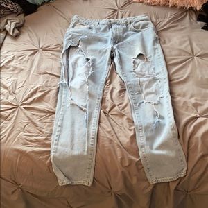 Ripped jeans